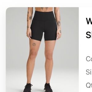 Lululemon biker shorts